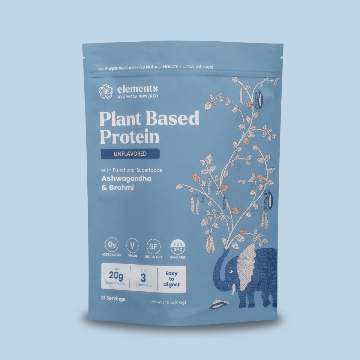 Elements Plant Based Protein + Travel Packs